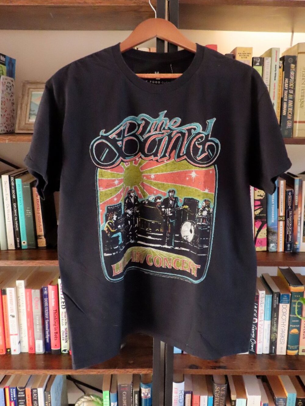 NWT Junk Food Clothing The Band Live in Concert band Tshirt